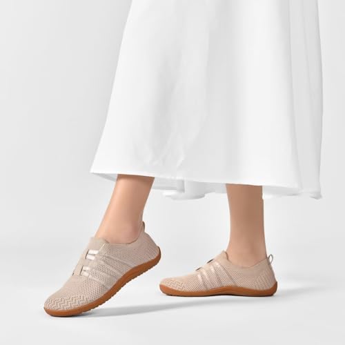 Women's Minimalist Barefoot Walking Shoes Wide Toe Box Flats Lightweight Casual Gym Athletic Sneakers - Image 5