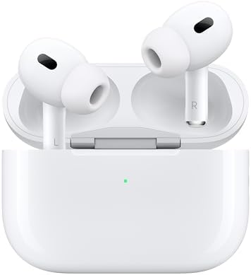 Apple AirPods Pro 2 Wireless Earbuds, Bluetooth Headphones, Active Noise Cancellation, Hearing Aid Feature, Transparency, Personalized Spatial Audio, High-Fidelity Sound, H2 Chip, USB-C Charging - Image 2