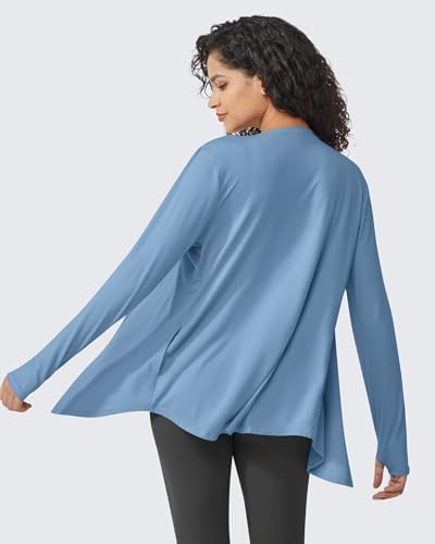 G4Free Lightweight Cardigans for Women UPF 50+ Long Sleeve Sun Shirts Open Front Summer Cover Ups UV Protection - Image 4