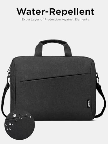 Lenovo Laptop Bag T210, Messenger Shoulder Bag for Laptop or Tablet, Sleek, Durable & Water-Repellent Fabric - Image 6