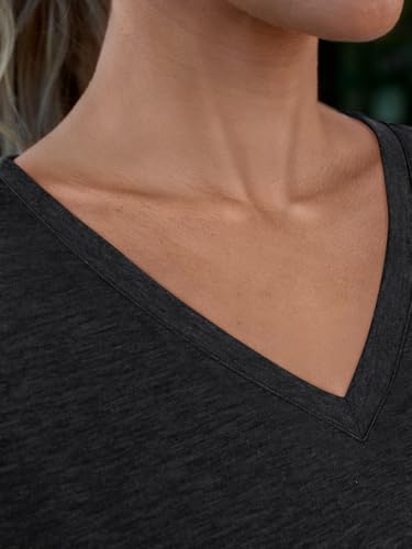 AUTOMET T Shirts for Women Short Sleeve Shirts V Neck Plus Size Summer Tops Casual Beach Vacation Outfits Clothes 2025 - Image 5