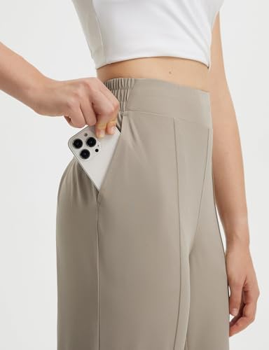 baleaf Women's Travel Pants Lightweight Business Casual Work Pants Stretch Petite Ankle Golf Slacks with Pockets UPF50+ - Image 5