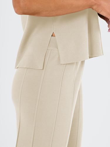 LILLUSORY 2 Piece Sets for Women Summer Vacation 2025 Lounge Outfits Matching Two Pcs Spring Knit Tracksuits Sweat Suits - Image 5