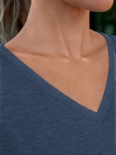 AUTOMET T-Shirts Short Sleeve V Neck Tees Tops for Women Fashion Trendy Lightweight Soft Casual Summer Outfits Clothes 2025 - Image 5