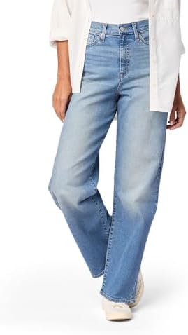 Levi Strauss Signature Gold Women's Heritage High-Rise Loose Straight (Also Available in Plus Size)