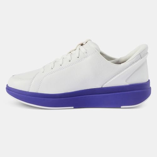Kizik Womens Shoes: Sydney - Comfortable, Breathable, Casual Slip On Sneakers, Full Grain Tumbled Leather, Hands Free Convenience in a Timeless Style - Regular Width - Image 2