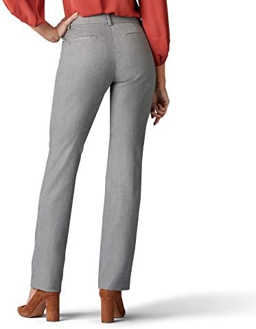 Lee Women's Wrinkle Free Relaxed Fit Straight Leg Pant - Image 3