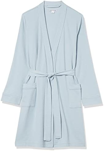 Amazon Essentials Women's Lightweight Waffle Mid-Length Robe (Available in Plus Size) - Image 6