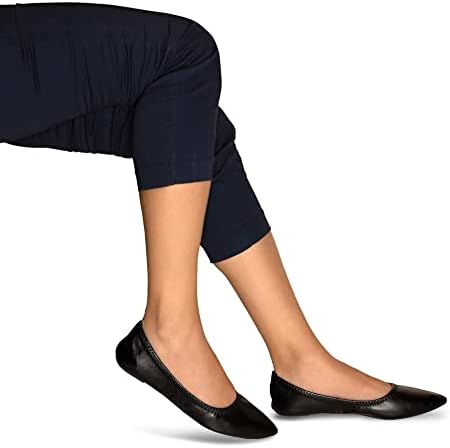 Silky Toes Womens Foldable Flat Ballet Shoes Casual Business Flats for Women - Image 3