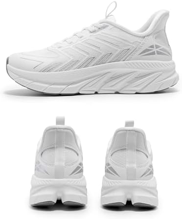 Women's Slip On Walking Shoes Running Comfortable Tennis Breathable Non Slip Athletic Gym Workout Cross Training Fashion Sneakers - Image 7