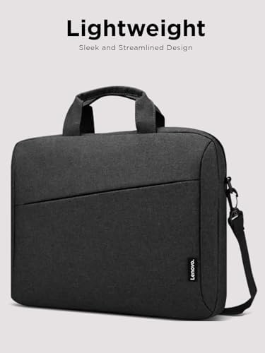 Lenovo Laptop Bag T210, Messenger Shoulder Bag for Laptop or Tablet, Sleek, Durable & Water-Repellent Fabric - Image 5