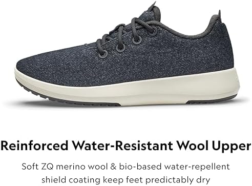 Allbirds Men’s Wool Runner Mizzles Water-Repellent Breathable Casual Walking Sneakers Made with Eco-Friendly Merino Wool - Image 3