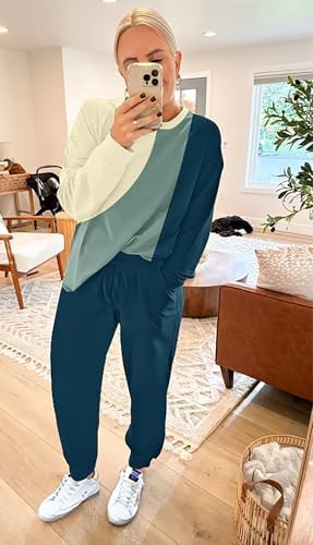 ETCYY NEW Lounge Sets for Women Two Piece Outfits Sweatsuits Sets Long Pant Loungewear Workout Athletic Tracksuits - Image 3