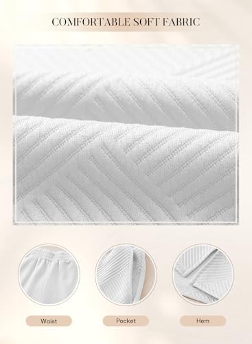 SHEWIN 2 Piece Sets for Women Collared V Neck Long Sleeve Polo Shirts Tops Lounge Set Tracksuits Sweatsuits - Image 4