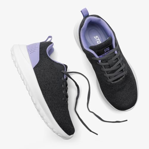 STQ Womens Water Resistant Walking Shoes with Arch Support Athletic Tennis Sneakers - Image 7