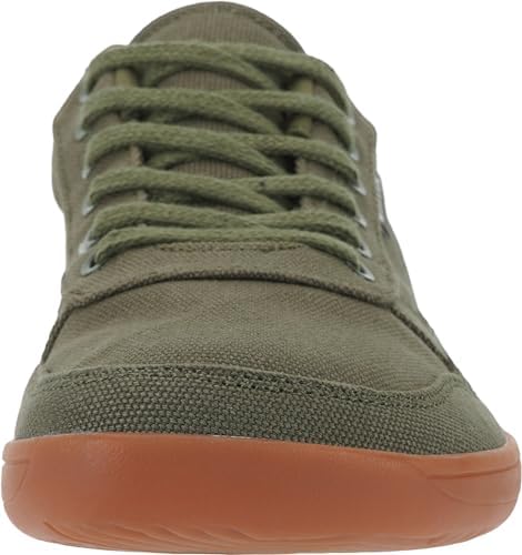 WHITIN Men's Wide Barefoot Shoes | Canvas Minimalist Sneakers | Zero Drop Sole - Image 3