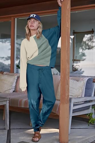 ETCYY NEW Lounge Sets for Women Two Piece Outfits Sweatsuits Sets Long Pant Loungewear Workout Athletic Tracksuits - Image 2