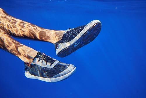 OLUKAI Moku Pae Men's Boat Shoes, No Tie Laces & Stretch Construction, Lightweight & Breathable Mesh, Comfort Fit & Wet Grip Rubber Soles - Image 4