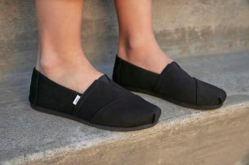 TOMS Women's Alpargata Recycled Cotton Canvas Loafer Flat - Image 7