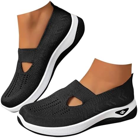 Orthopedic Shoes for Women Walking Shoes 2024 New Breathable Soft Orthopedic Slip-On Indoor Outdoor Casual Shoes