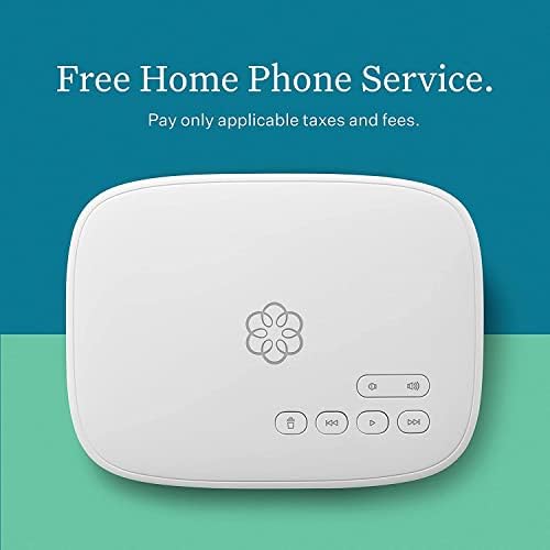 Ooma Telo VoIP #1 Rated Free Home Phone Service. Affordable Internet-Based landline Replacement. Unlimited Nationwide Calling. Low International Rates. Answering Machine White - Image 2