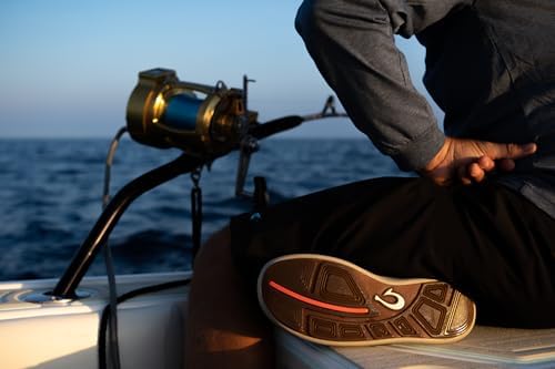 OLUKAI Moku Pae Men's Boat Shoes, No Tie Laces & Stretch Construction, Lightweight & Breathable Mesh, Comfort Fit & Wet Grip Rubber Soles - Image 5