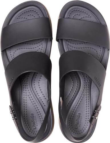 Crocs Women’s Brooklyn Low Wedges, Platform Sandals - Image 3
