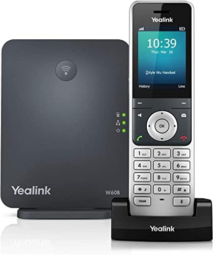 Yealink - W60P - Dect Base and Handset Package (Renewed)