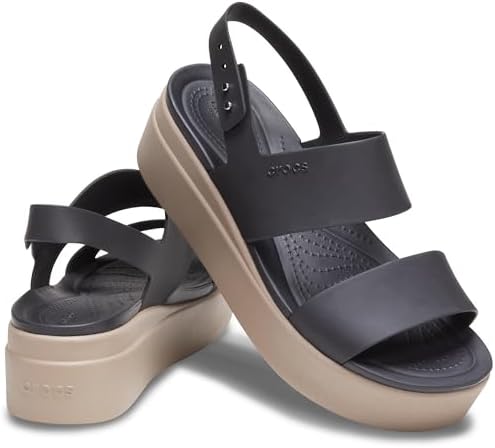 Crocs Women’s Brooklyn Low Wedges, Platform Sandals - Image 5