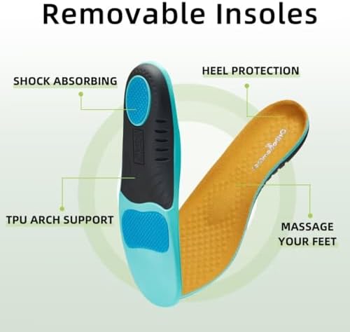 OrthoComfoot Men's Orthopedic Comfortable Slip-On Shoes with Arch Support, Orthotic Loafers for Plantar Fasciitis, Canvas Leisure Vintage Flat Walking Shoes for Foot and Heel Pain Relief - Image 5