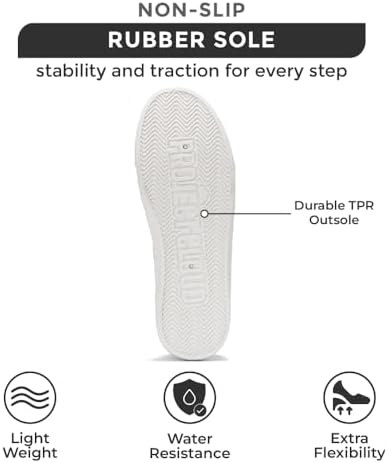 Project Cloud Sneakers for Women - Memory Foam Spring Shoes for Women Footwear - Slip-On Boat Shoes - Non Slip Fashion Sneakers - Lightweight Loafers (Seasalt) - Image 4