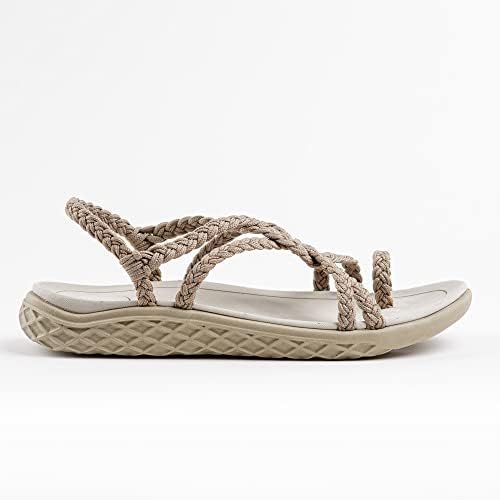 Plaka Explore Walking and Hiking Sandals for Women | Comfortable Summer Sandal with Arch Support | Waterproof Comfy Sandals for Travel, Beach or Poolside - Image 3