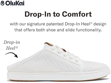 OLUKAI Pehuea Li Women's Slip On Sneakers, Casual Everyday Shoes with Drop-in Heel & Breathable Mesh Design, Lightweight & All-Day Comfort - Image 4