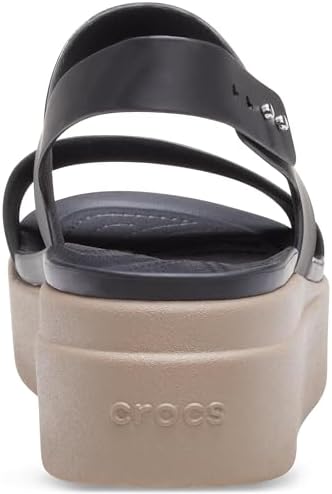 Crocs Women’s Brooklyn Low Wedges, Platform Sandals - Image 2