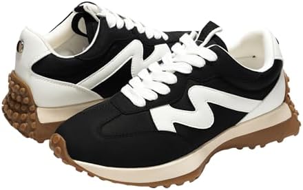 Project Cloud Trendy Sneakers for Women - Memory Foam and Non-Slip Comfortable Casual Ladies Shoes for Womens Fashion Sneakers - Lightweight Lace-up Shoes (Lecco) - Image 6