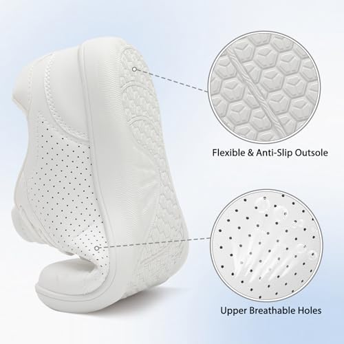 relxfeet Women's Minimalist Barefoot Shoes Zero Drop Walking Shoes Lightweight Fashion Sneakers Wide Toe Box - Image 6