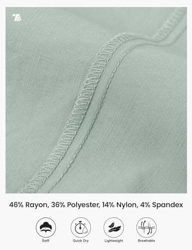 TBMPOY Women's Hiking Pants Quick Dry Convertible Lightweight Roll Up Cargo Pockets Travel Essentials Waterproof Work - Image 3