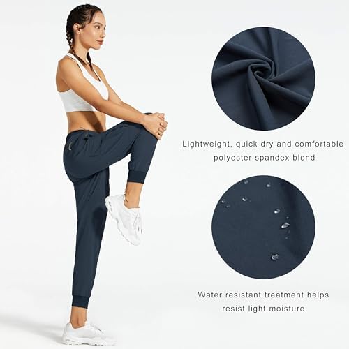 Libin Women's Cargo Joggers Lightweight Quick Dry Hiking Pants Athletic Lounge Casual Travel Petite/Regular/Tall - Image 3