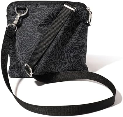 Baggallini Securtex Anti-Theft Crossbody 8.25" Small / 10" Large Travel Purse with RFID Card Slots & Cut-Resistant Strap - Image 8