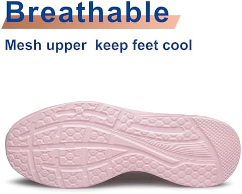 YHOON Womens Walking Shoes Slip on Running Shoes Lightweight Workout Gym Shoes Breathable Casual Sneakers - Image 6