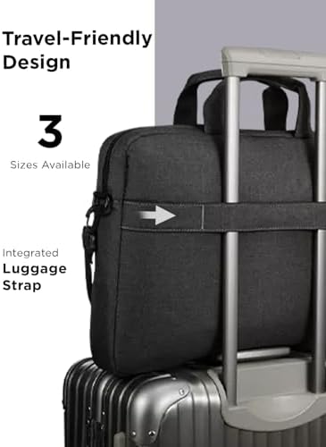 Lenovo Laptop Bag T210, Messenger Shoulder Bag for Laptop or Tablet, Sleek, Durable & Water-Repellent Fabric - Image 7