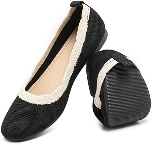 HEAWISH Women's Floral Collar Flats