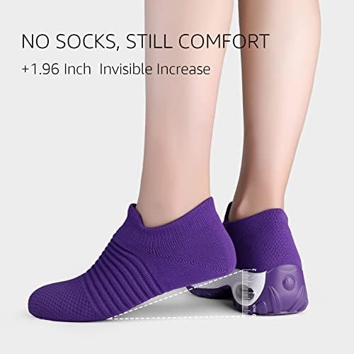 STQ Walking Shoes Women Slip on Sneakers Non Slip Work Air-Cushion Arch Support Tennis Plantar Fasciitis Orthopedic Breathable Mesh Comfortable Ladies Nursing - Image 3