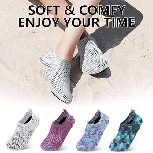 Scurtain Barefoot Water Shoes for Women Men Beach Swim Aqua Socks Summer Quick-Dry Sandals Slippers - Image 6