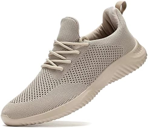 Men's Slip on Walking Shoes Ultra Light Breathable Non Slip Running Shoes Casual Fashion Sneakers Mesh Workout Sports