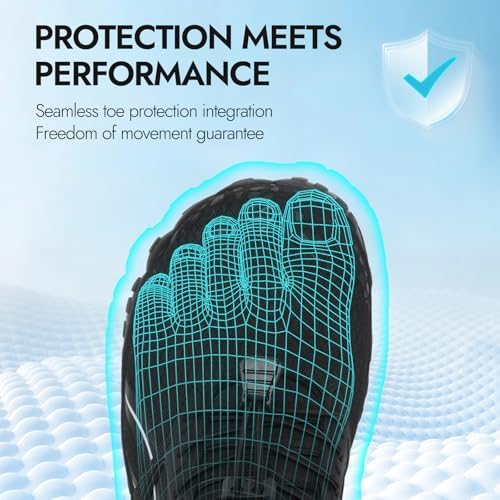 ATHMILE Water Shoes for Women Men Wide Toe Non-Slip Barefoot Aqua Beach Shoes Quick-Dry for Swimming Kayaking Lake Pool River Hiking Surfing Boating Fishing Diving Cruise Ship Essentials - Image 2