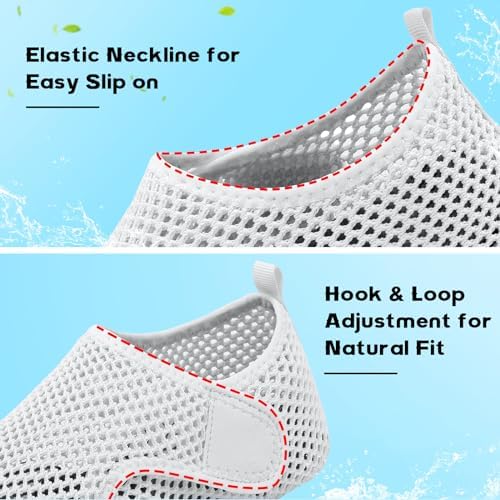 Scurtain Barefoot Water Shoes for Women Men Beach Swim Aqua Socks Summer Quick-Dry Sandals Slippers - Image 2