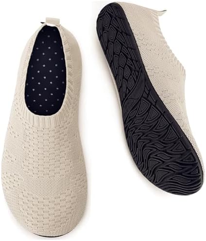 WateLves Barefoot Water Shoes for Women Men Travel Slippers Socks House Shoes Quick-Dry Aqua Socks for Beach Swim Pilates Yoga Dancing Camping Must Haves