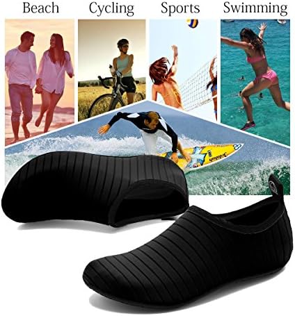 ANLUKE Water Shoes Barefoot Aqua Yoga Socks Quick-Dry Beach Swim Surf Shoes for Women Men - Image 7