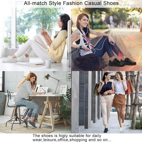 relxfeet Women's Minimalist Barefoot Shoes Zero Drop Walking Shoes Lightweight Fashion Sneakers Wide Toe Box - Image 7